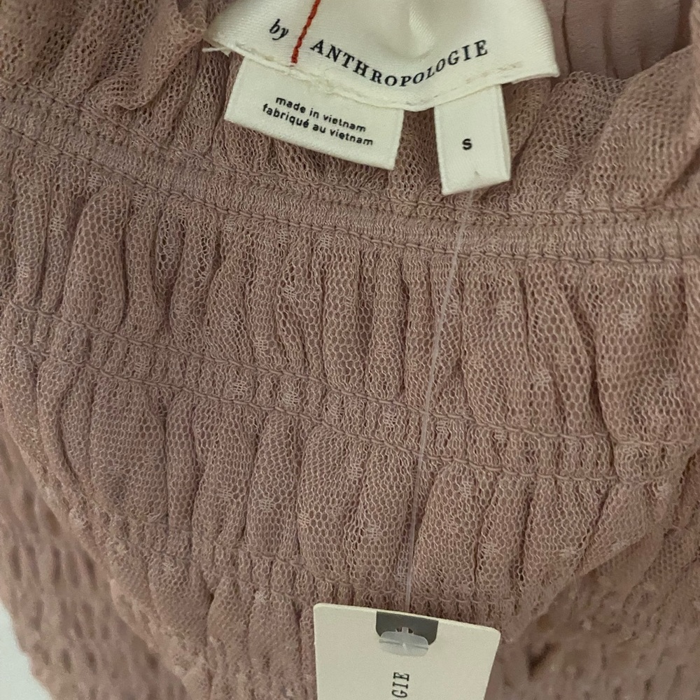 Blush Pink Anthropologie Tank Top - Picture 2 of 4